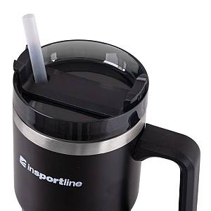 Insulated Travel Mug (Black) inSPORTline Misakafi Tumbler 600 ml