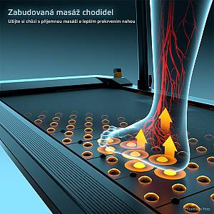 Massage Treadmill inSPORTline ZenRun NOON