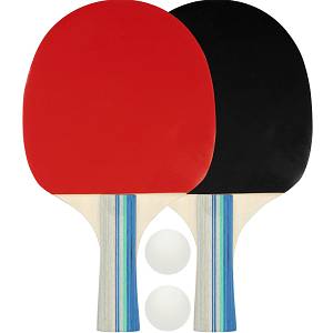 Σετ 2 Ρακέτες Ping Pong & 2 Μπαλάκια Matchtime