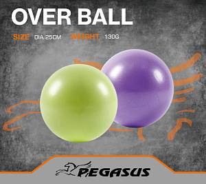 Pegasus® Μπάλα Γυμναστικής Pilates 25cm (Μωβ)