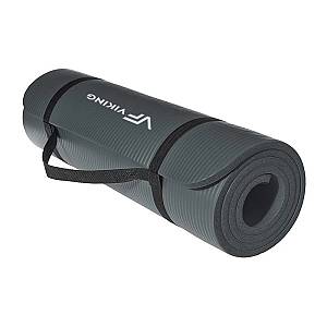 Viking NBR Mat with Hangers-Στρώμα Γυμναστικής με κρίκους 1.5cm Γκρι C-3016