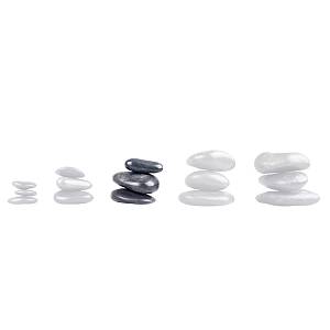 Basalt River Stone Set inSPORTline 6-8cm – 3 τεμάχια