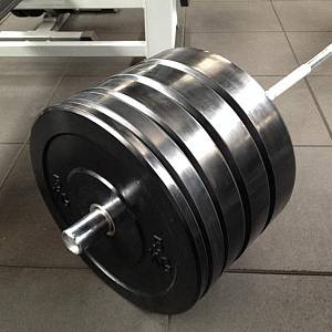 RUBBER BUMPER PLATE 10kg OPTIMUM