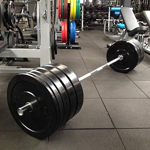 RUBBER BUMPER PLATE 25kg OPTIMUM