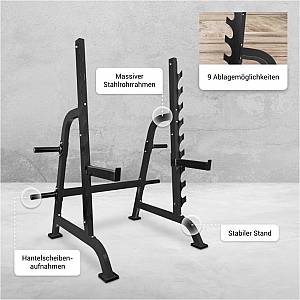 HALF POWER LIFTING RACK OPTIMUM