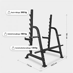 HALF POWER LIFTING RACK OPTIMUM