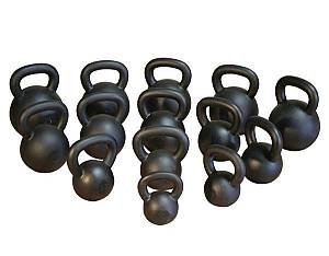 KETTLEBELL 18KG BLACK MAT OPTIMUM