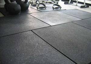 VIKING Δάπεδο Καουτσούκ για ελεύθερα βάρη / Cross Fit 1,5cm
