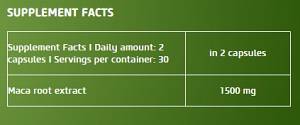 Maca 60caps (BIOTECH USA)