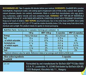 Creatine PH-X 90caps (BIOTECH USA)