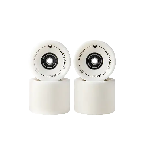 Surfskate WHEELS Bright white AC-WH030