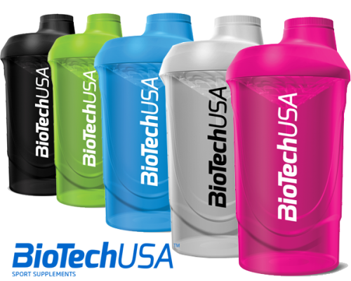 NEON WAVE SHAKER 600 ML (Μαύρο) BIOTECH
