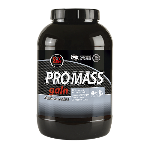 PRO MASS Gain 5000gr (OXYGEN) - Belgian Chocolate