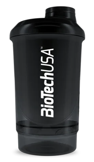 SHAKER NEVER STOP  ΜΑΥΡΟ 500ml (+150ML)