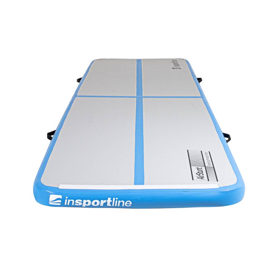 Inflatable Exercise Mat inSPORTline Airstunt 400 x 100 x 10 cm White