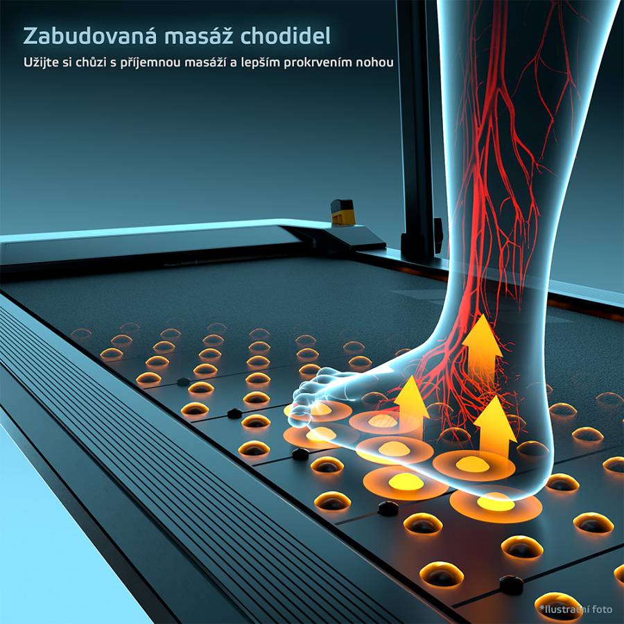 Massage Treadmill inSPORTline ZenRun NOON
