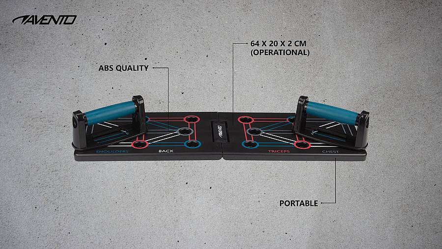 Avento Push-Up Board Πτυσσόμενο