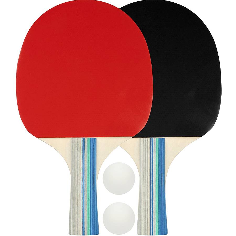 Σετ 2 Ρακέτες Ping Pong & 2 Μπαλάκια Matchtime