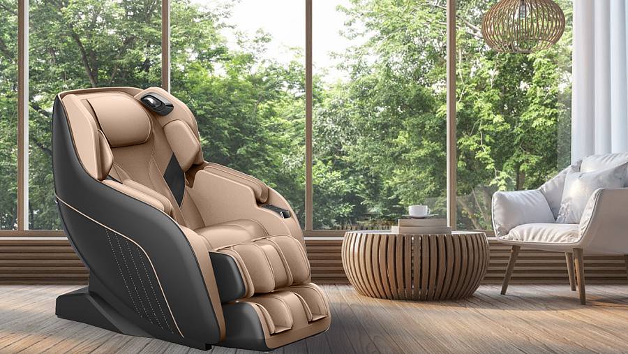 Πολυθρόνα Μασάζ Life Care by i-Rest SL-A196-2 (Μπεζ/Γκρι)
