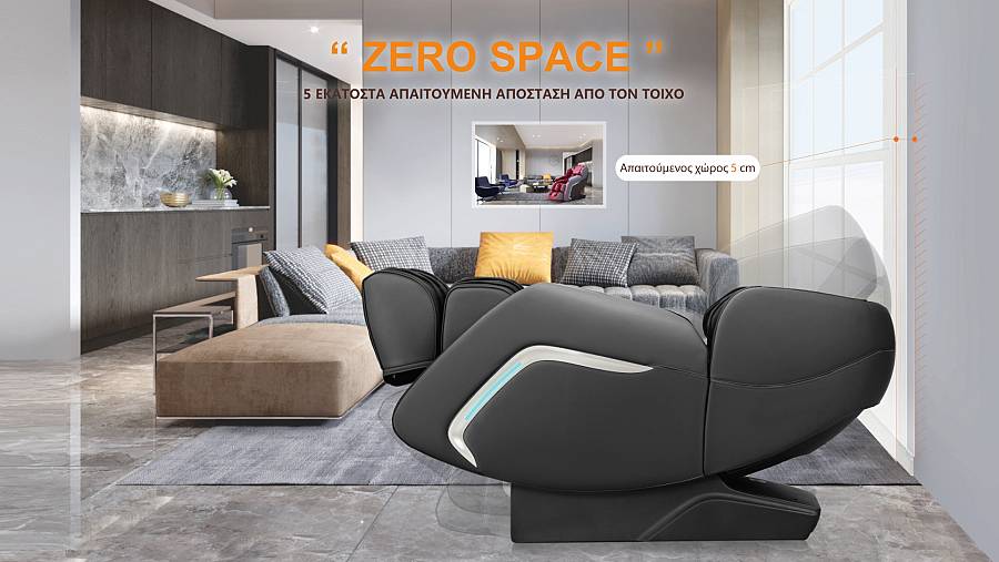 Πολυθρόνα Μασάζ Life Care by i-Rest SL-A307-8 (Mαύρη)