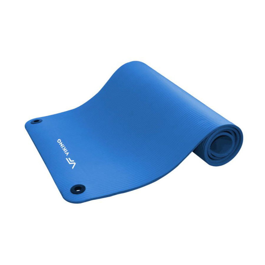 Viking NBR Mat with Hangers-Στρώμα Γυμναστικής με κρίκους 1.5cm Μπλε C-3016