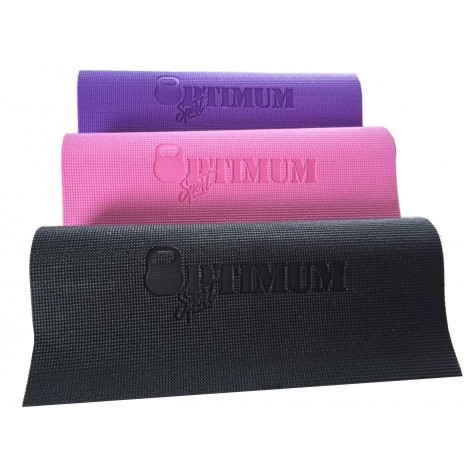 ΣΤΡΏΜΑ YOGA MAT 0,6cm ΜΠΛΕ OPTIMUM