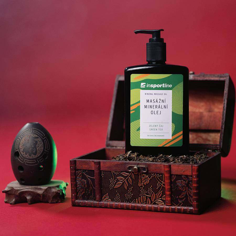 MINERAL MASSAGE OIL INSPORTLINE GREEN TEA 500 ML