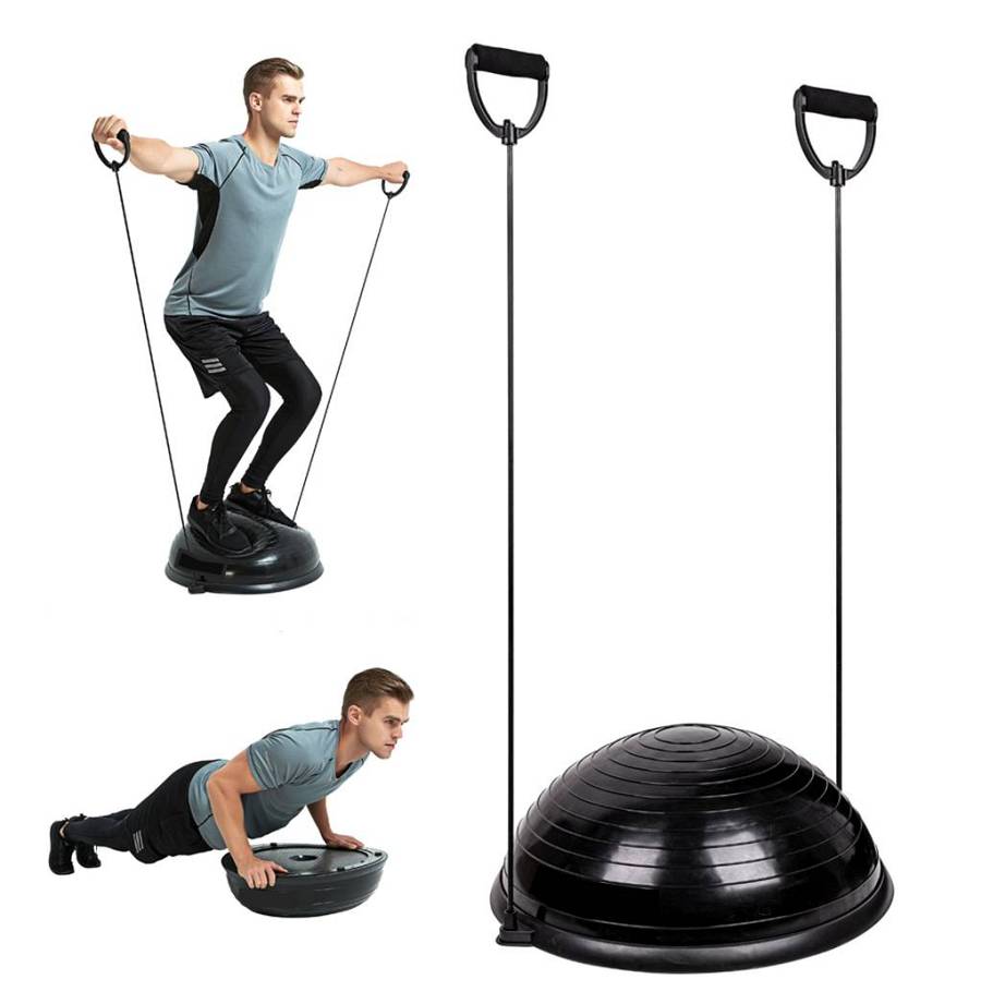 ΜΠΑΛΑ ΙΣΟΡΡΟΠΙΑΣ 58CM (ΜΑΥΡΗ) OPTIMUM