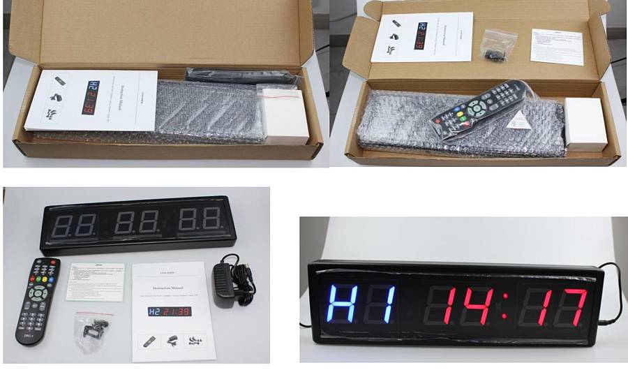 LED DIGITAL CROSSFIT TIMER OPTIMUM