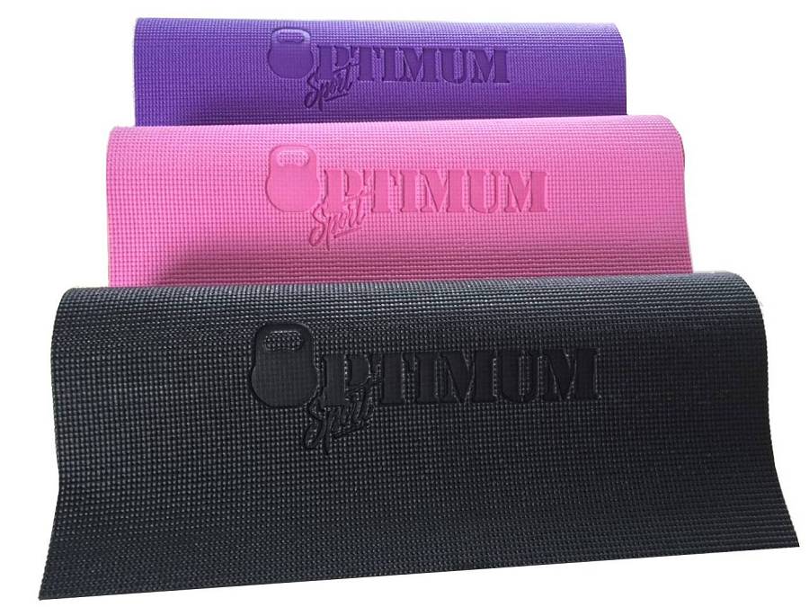 ΣΤΡΏΜΑ YOGA MAT 0,6cm ΡΟΖ OPTIMUM