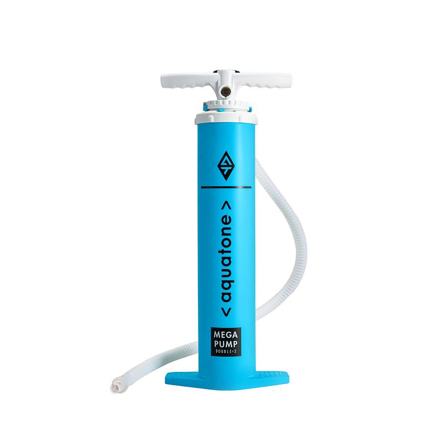 Τρόμπα χειρός MEGA PUMP TRIPLE με μανόμετρο (AQUATONE)