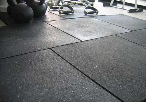 VIKING Δάπεδο Καουτσούκ για ελεύθερα βάρη / Cross Fit 1,5cm