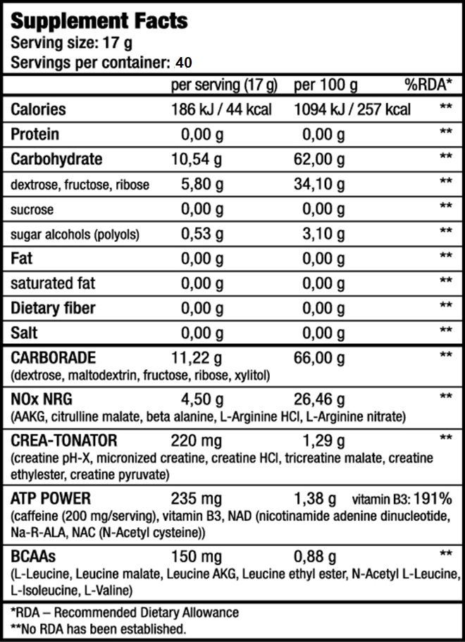 Nitrox Therapy 680gr (BIOTECH USA)