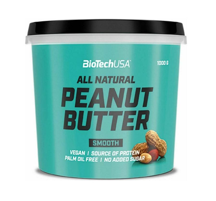 Peanut Butter Smooth 1kg (BIOTECH USA)