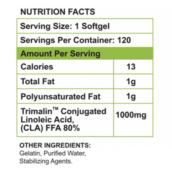 CLA Trimalin 120caps (SWEDISH NUTRITION)