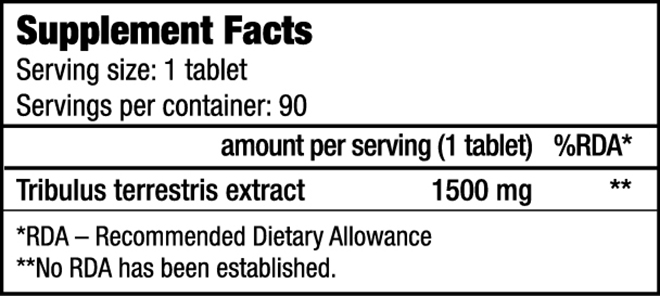 Tribulus Maximus 90tabs (BIOTECH USA)
