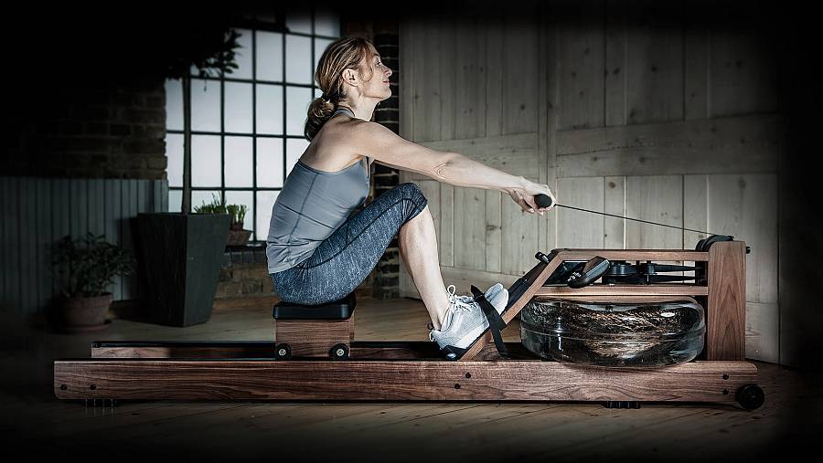 WaterRower Κωπηλατική Νερού Walnut (S4 BLE)
