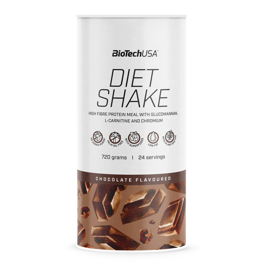 Diet Shake 720gr (BIOTECH USA) - Chocolate