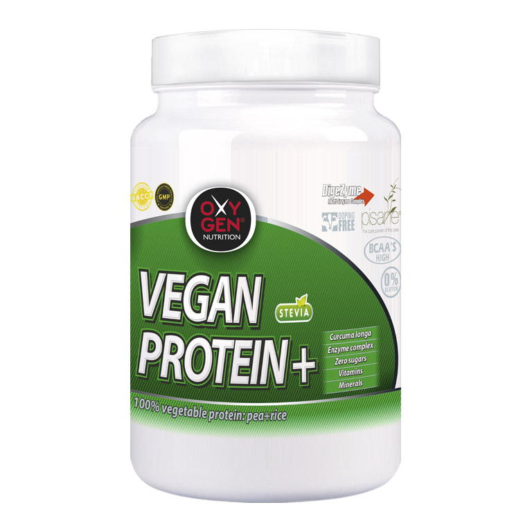 Vegan Protein+ 1000gr (OXYGEN NUTRITION) - Brownie